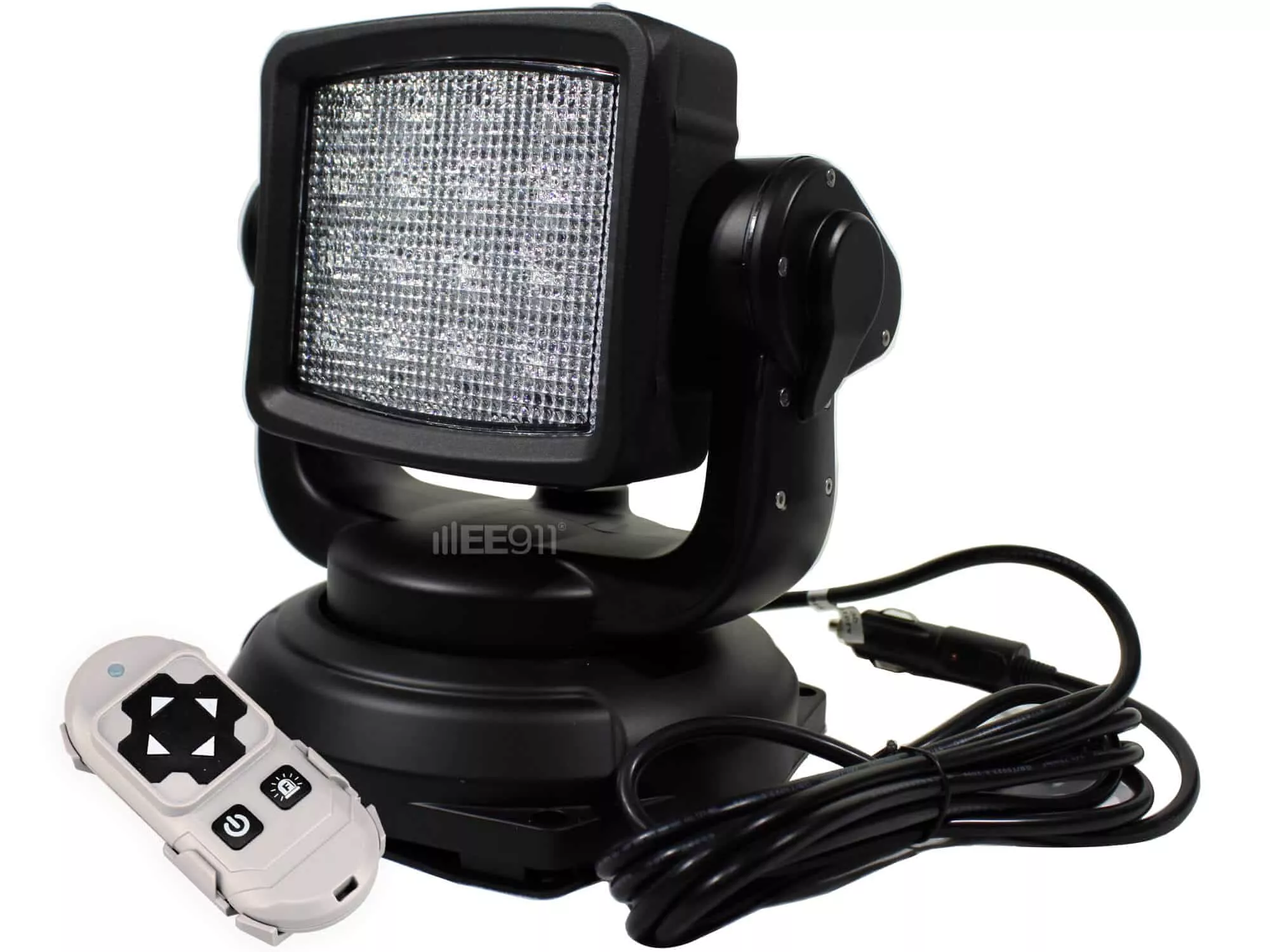 פנס סריקה LED 80W מתכוונן עם שלט אלחוטי